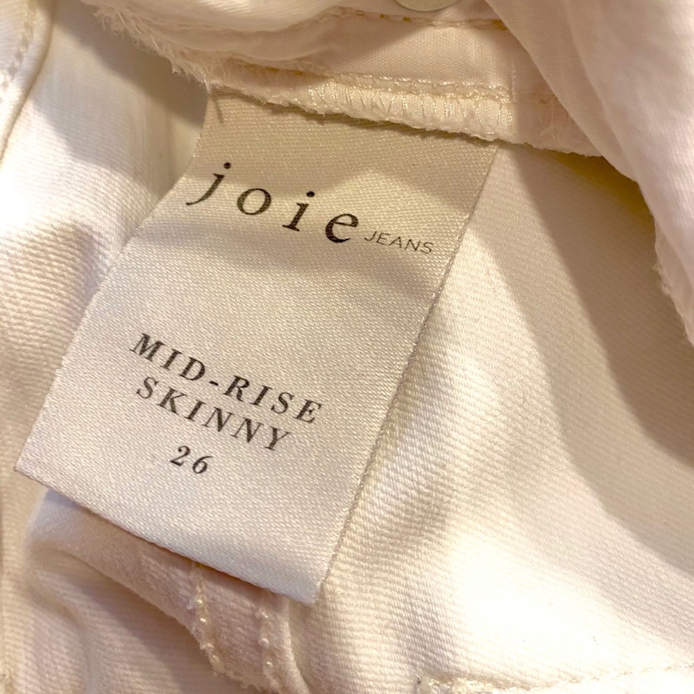 Joie mid-rise skinny jeans - Picture 8 of 12